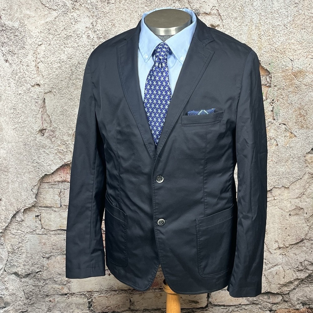Hugo Boss Men's Navy Blue Sport Coat Blazer